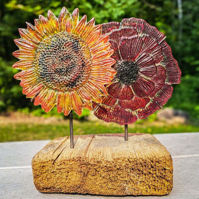 Sunflower & Poppy
