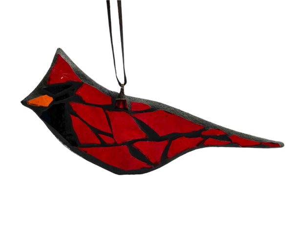 Translucent Cardinal Ornament