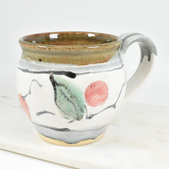 White Berry Mug
