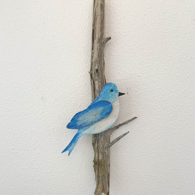 Bluebird On A Tree