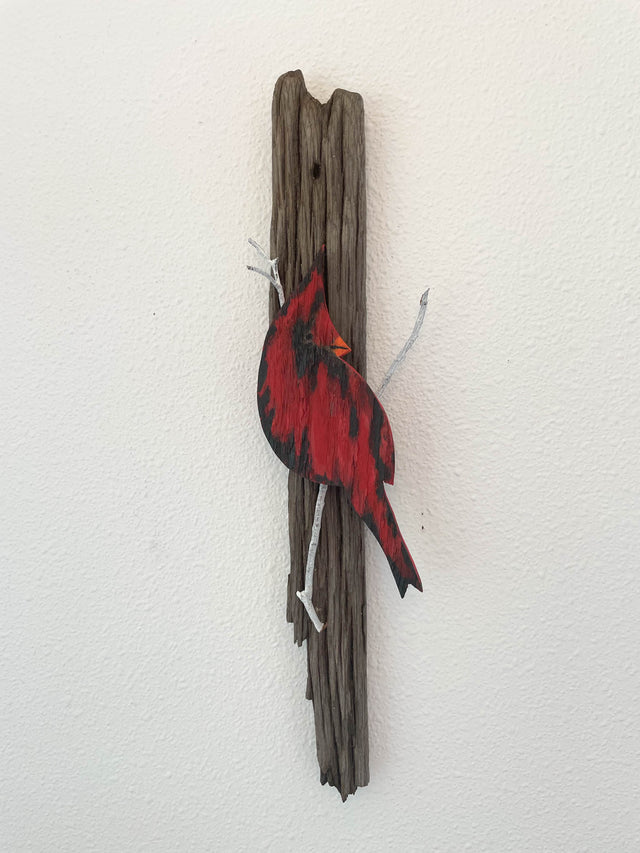 Cardinal On A Tree