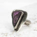 Pie Shaped Purpurite Patina Ring