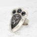 Fossil Coral and Hematite Ring