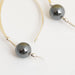 Sterling Silver Earring With Hematite