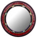 Large Sangria Circular Mirror 30