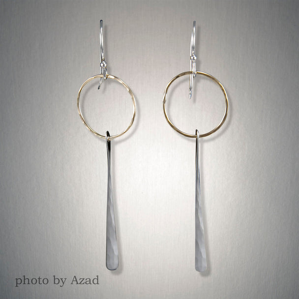 Dangling L Pendulum Earrings