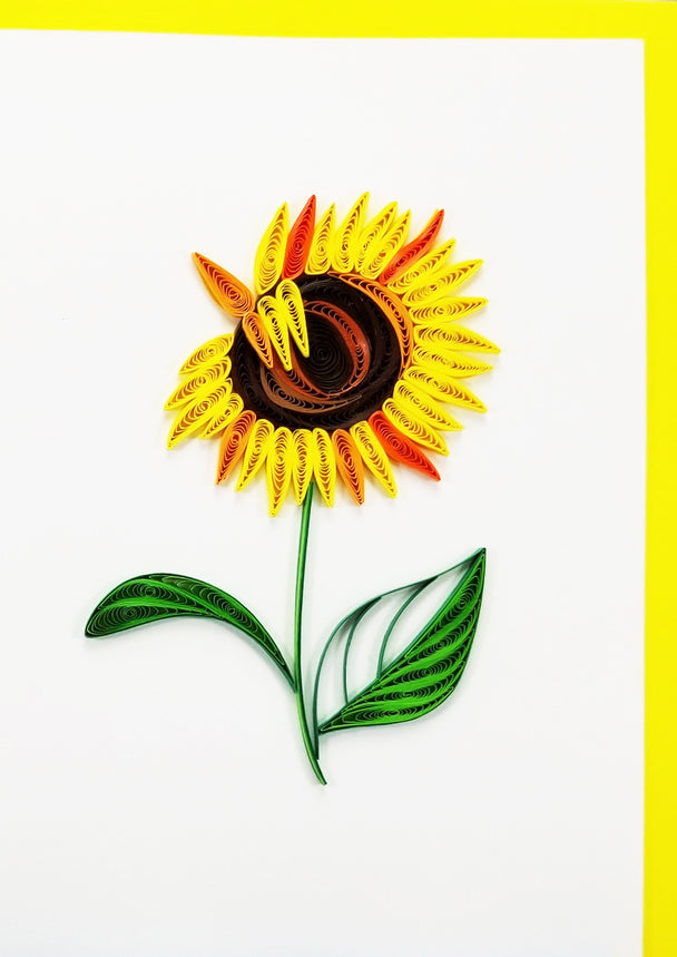 Sunflower Card