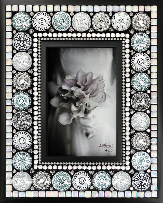 Frost Mandala Mosaic Frame