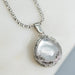 Mother of Pearl Teardrop Doublet Necklace