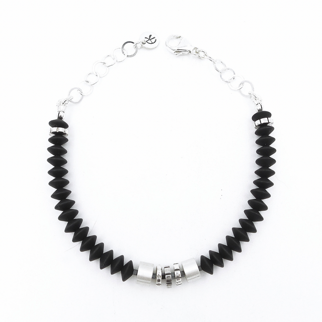 Matte Black Onyx Bracelet