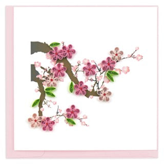 Cherry Blossom Greeting Card