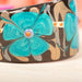 Tapered Flowers:Turquoise