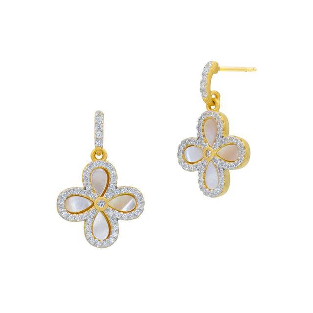Blossoming Brilliance Drop Earrings