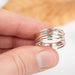 5-Wrap Sterling Silver Ring