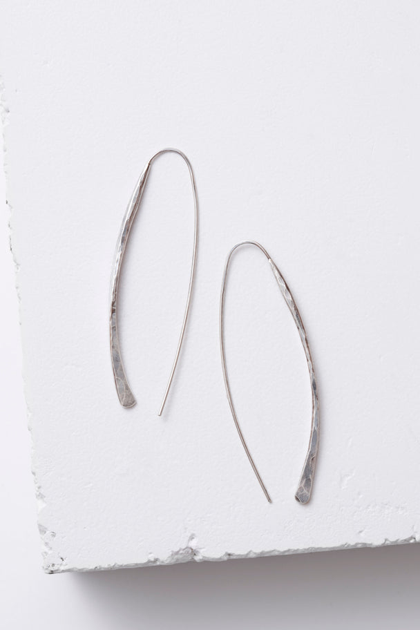 Silver Drop Earrings