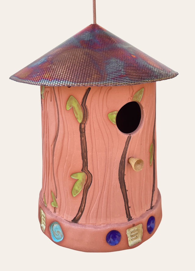 Vines and Leaves Birdhouse