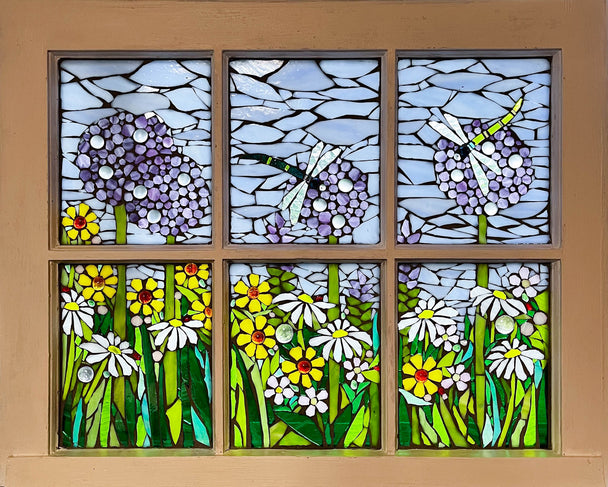 Blossom Mosaic Window