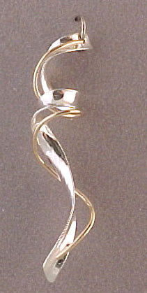 Ribbon French Wire Earrings