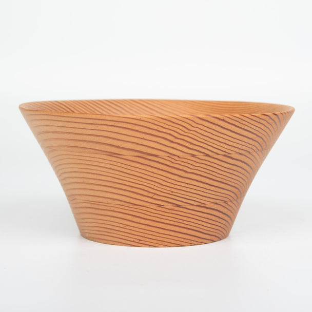Douglas Fir Bowl, Ed Brogan, wood, Plum Bottom Gallery
