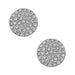 Diamond Circle Post Earrings