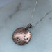 Full Moon Necklace Copper