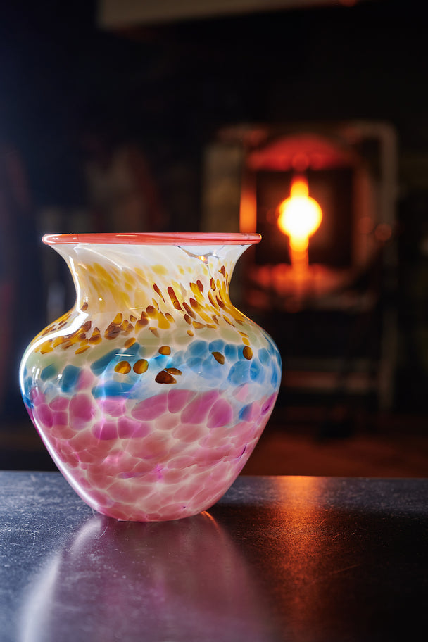 Northern Lights Color Study Bud Vase
