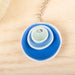 Triple Nest Blue Necklace, Lynn Latta, Porcelain, Plum Bottom Gallery