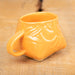 Orange Swoop Mug, Lynn Wood, porcelain, Plum Bottom Gallery