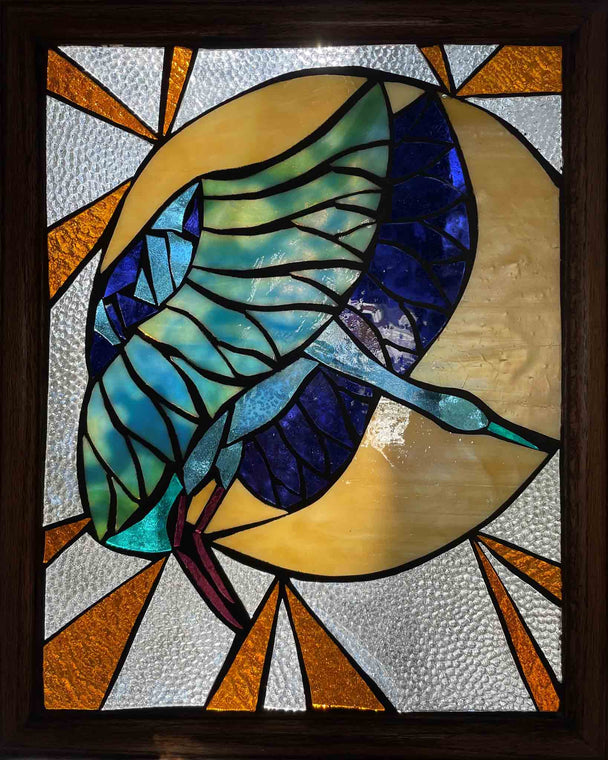 Landing Mosaic Window