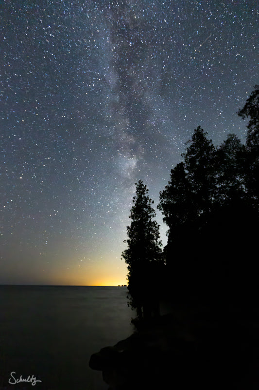 Cave Point Milky Way