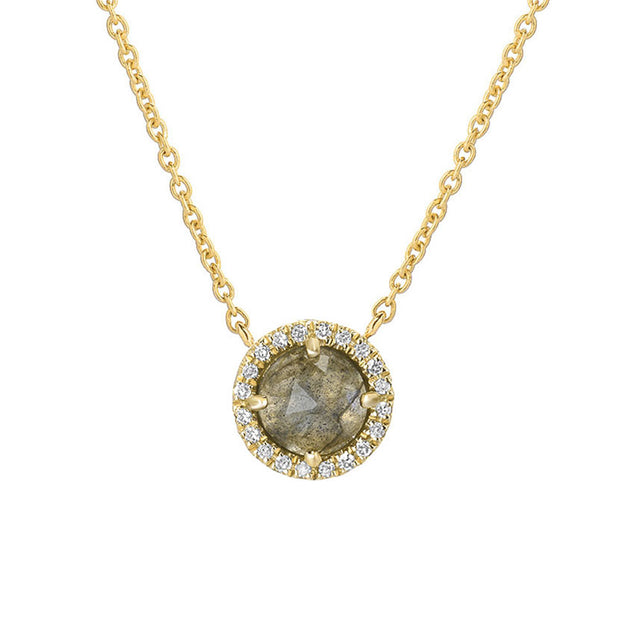 Labradorite Rosie Center Necklace