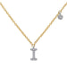 Initial Necklace I Yellow Gold