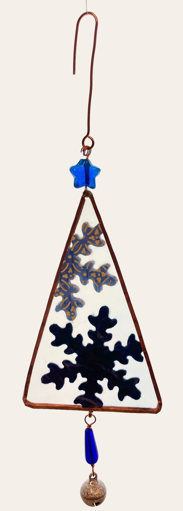 Dark Blue Tree Ornament