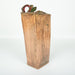 Formed Vase With Red Cut-out Flowers, Rich Agness, stoneware, Plum Bottom Gallery