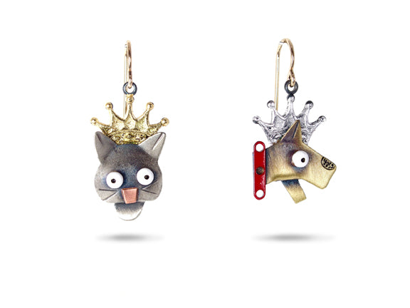 Reigning Cats and Dogs Earrings