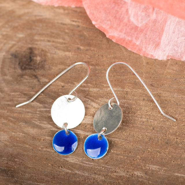 Cobalt Calli Earrings