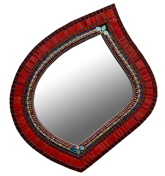 Sangria Leaf Mirror
