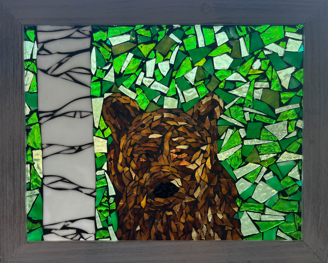 The Bear Mosaic Window