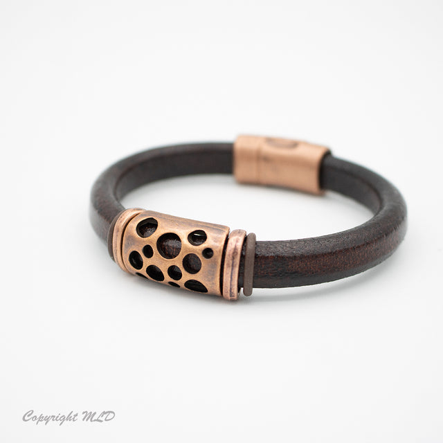 Brown Homestake Leather Bracelet