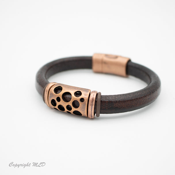 Homestake Leather Bracelet