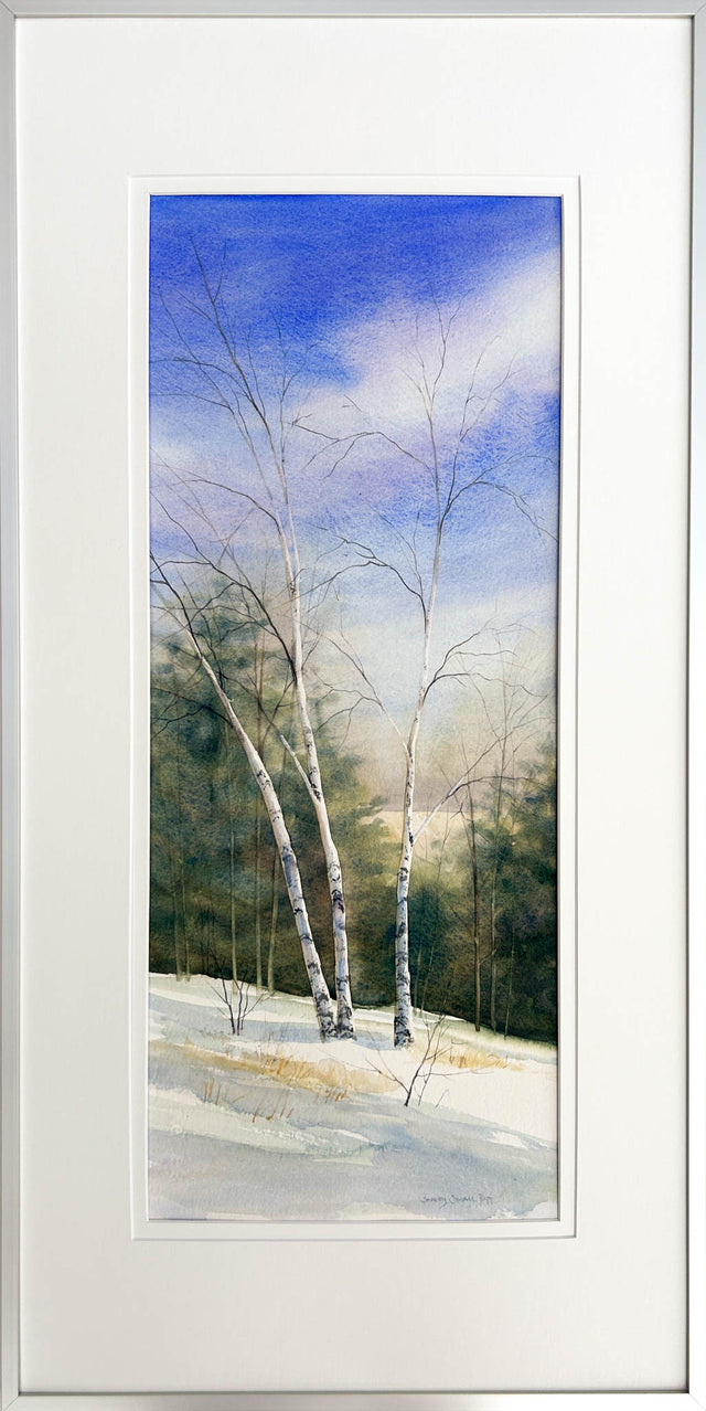 Winter Birches #2