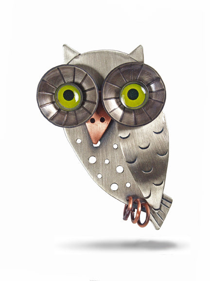 Wise Owl Brooch
