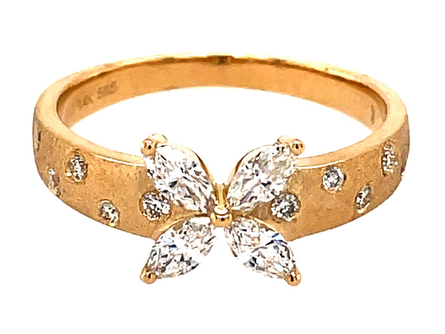 Diamond Florette Ring
