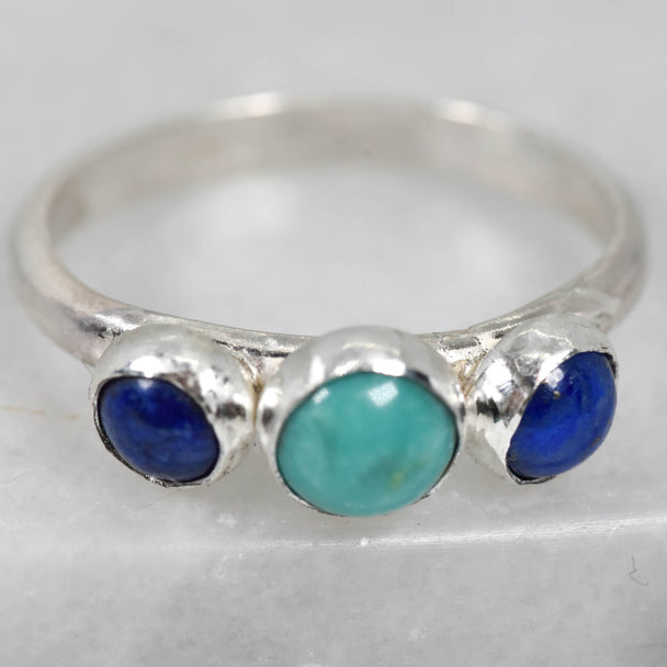 Lapis and Turqouise Ring