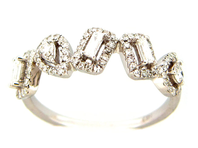 Diamond Pivoting Ring