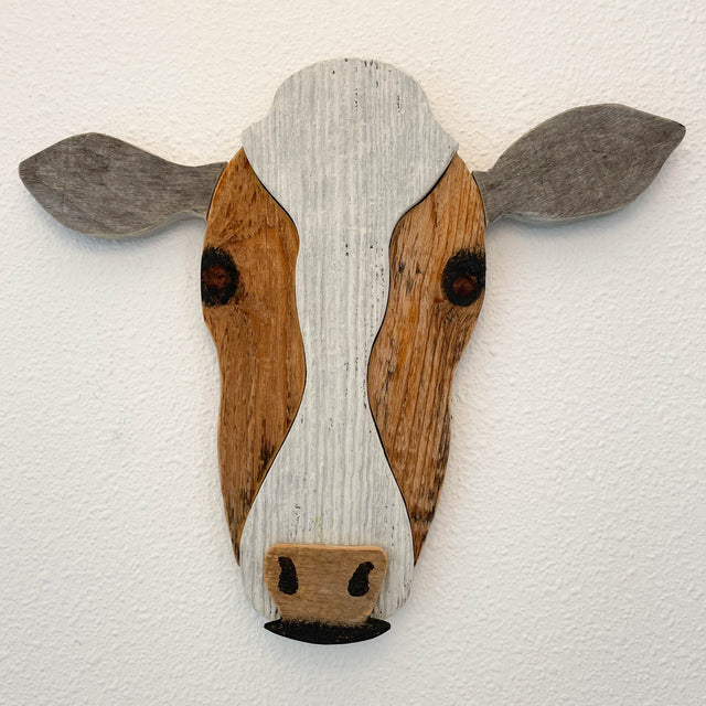 "Bea" Cow Sculpture