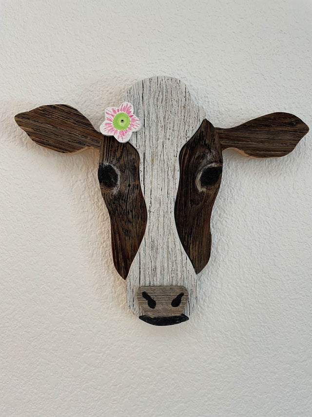 "Chelsea" Cow Sculpture