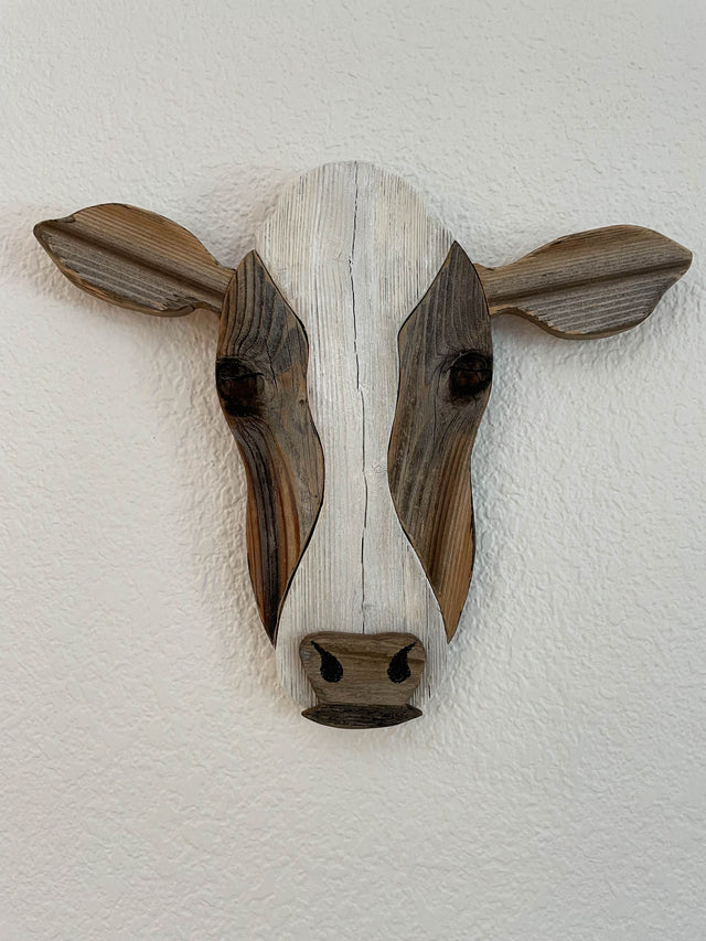"Olive" Cow Sculpture
