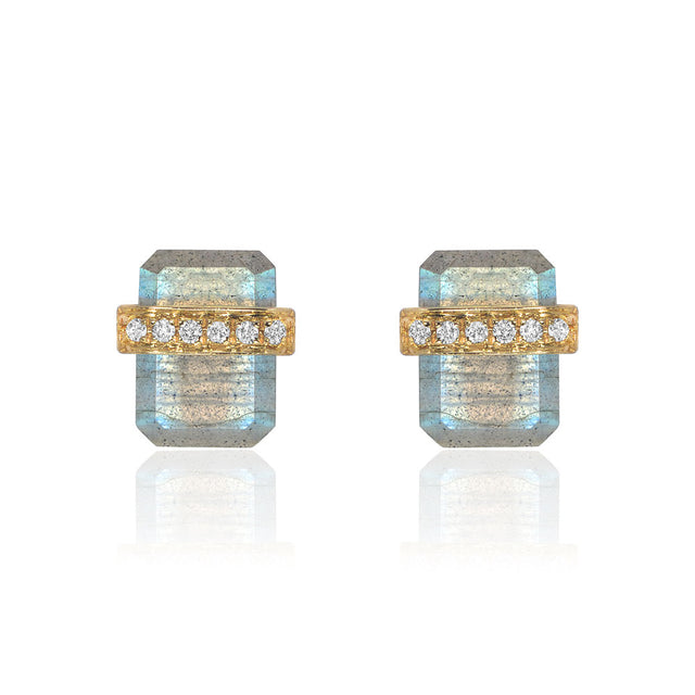 Labradorite Ethos Post Earrings
