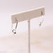 White Pearl Small French Back Earring